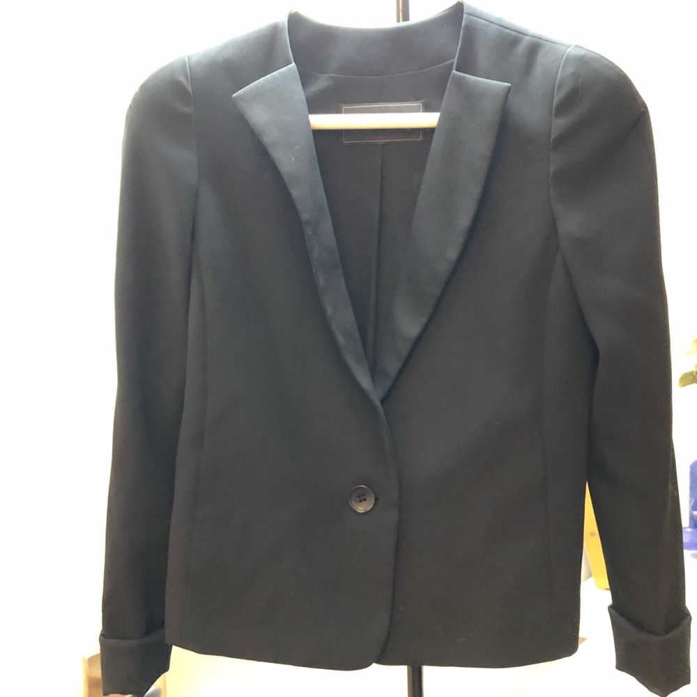 BCBG black blazer